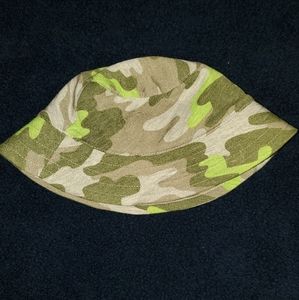 Camo floppy kids hat